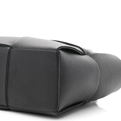 Bottega Veneta Grained Calfskin Maxi Intrecciato Mini Arco Tote Black 11 of 11