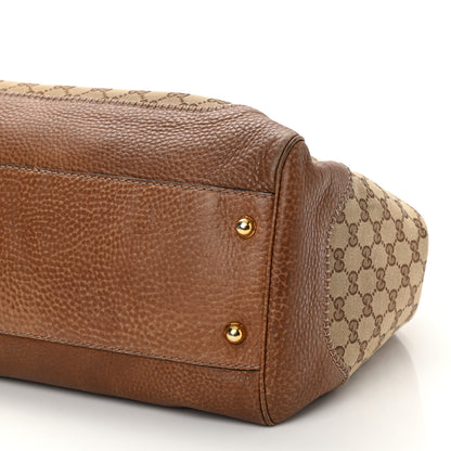 Gucci Monogram Large New Pelham Shoulder Bag Brown 7 of 9