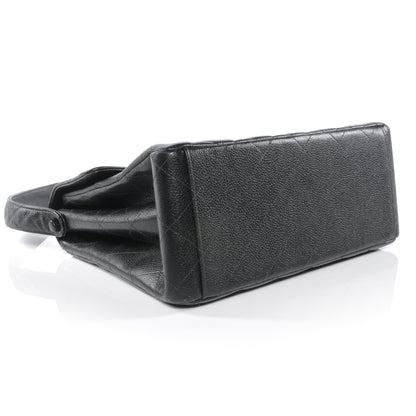 Chanel Caviar Quilted Flap Shoulder Bag Black 4 of 9