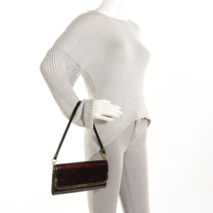 Louis Vuitton Vernis Rossmore MM Amarante 2 of 8