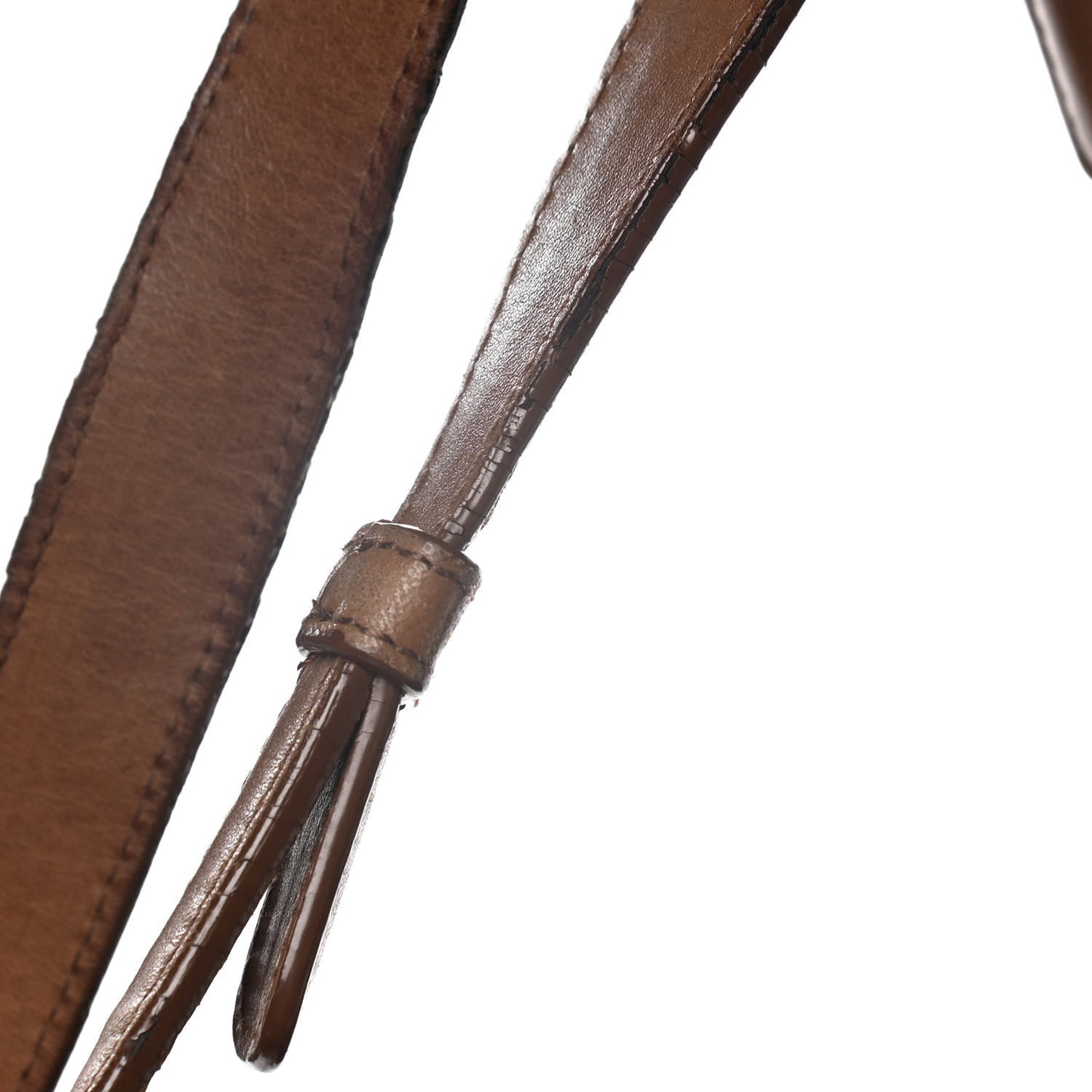 Nappa Intrecciato Medium Garda Bag Noce