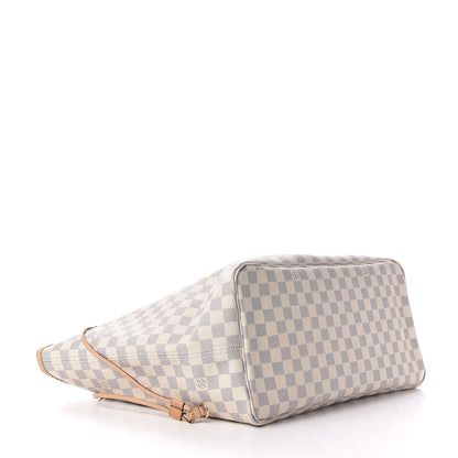 Louis Vuitton Damier Azur Neo Neverfull GM Rose Ballerine 5 of 15