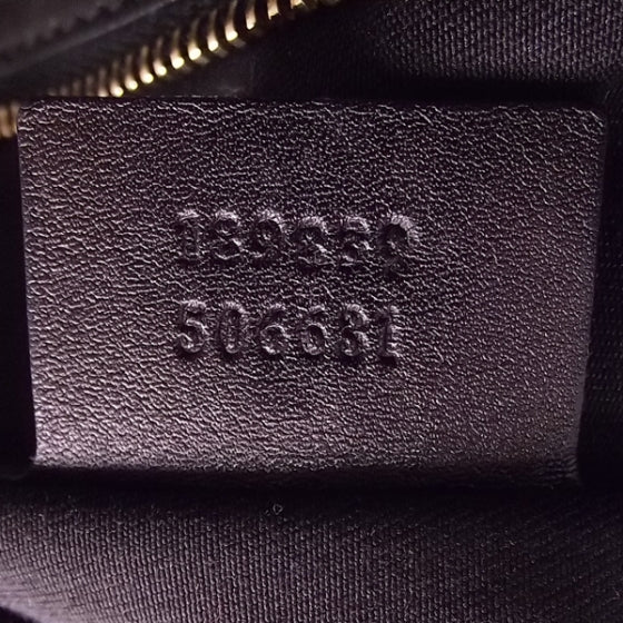 Gucci Leather Large SABRINA Black 10 of 12