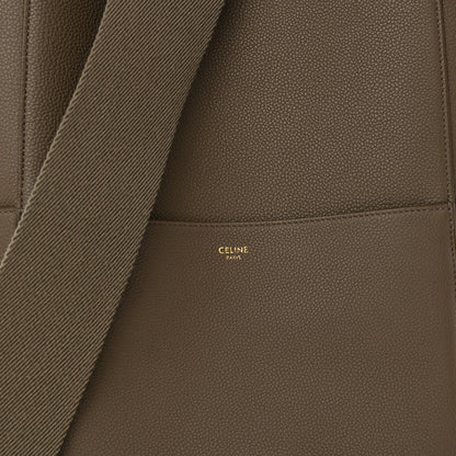Celine Soft Grained Calfskin Sangle Bucket Bag Taupe 8 of 11