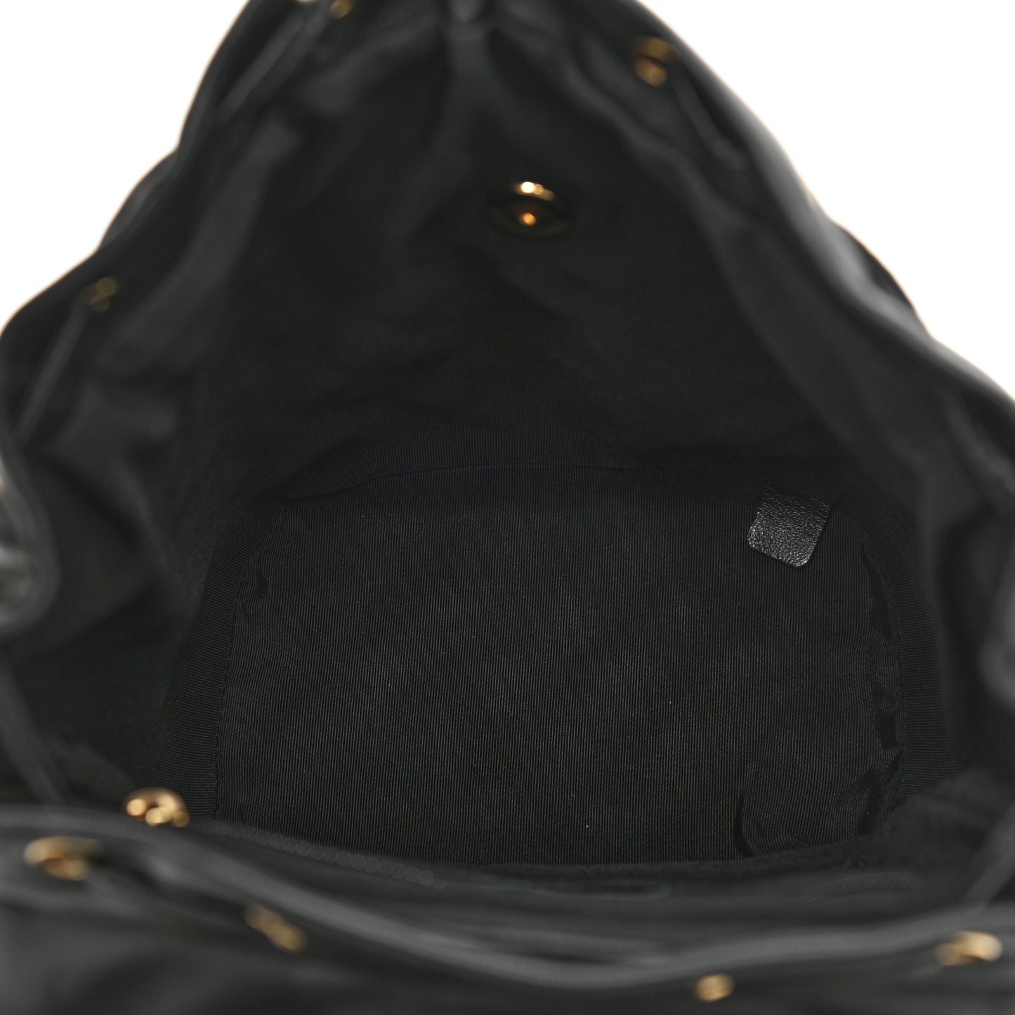 Lambskin Quilted Small Urban Spirit Backpack Black