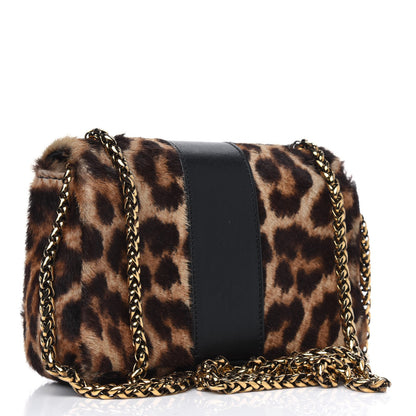 Christian Louboutin Calf Hair Leopard Print Sweet Charity Crossbody Bag 2 of 7