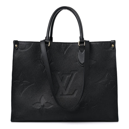 Louis Vuitton Empreinte Monogram Giant Onthego MM Black 1 of 14