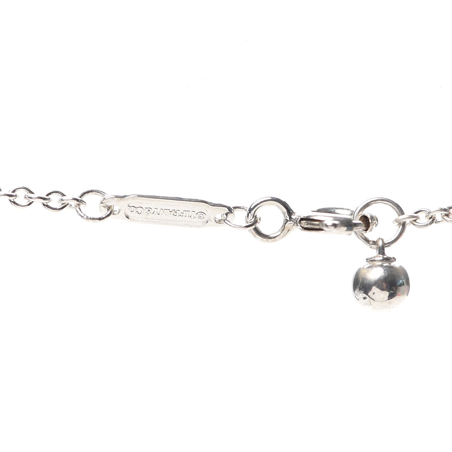 Tiffany Sterling Silver 19mm HardWear Ball Pendant Necklace 4 of 4