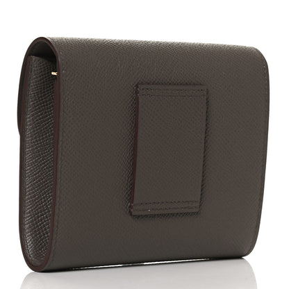 Hermes Epsom Constance Compact Passant Wallet Etain 3 of 10