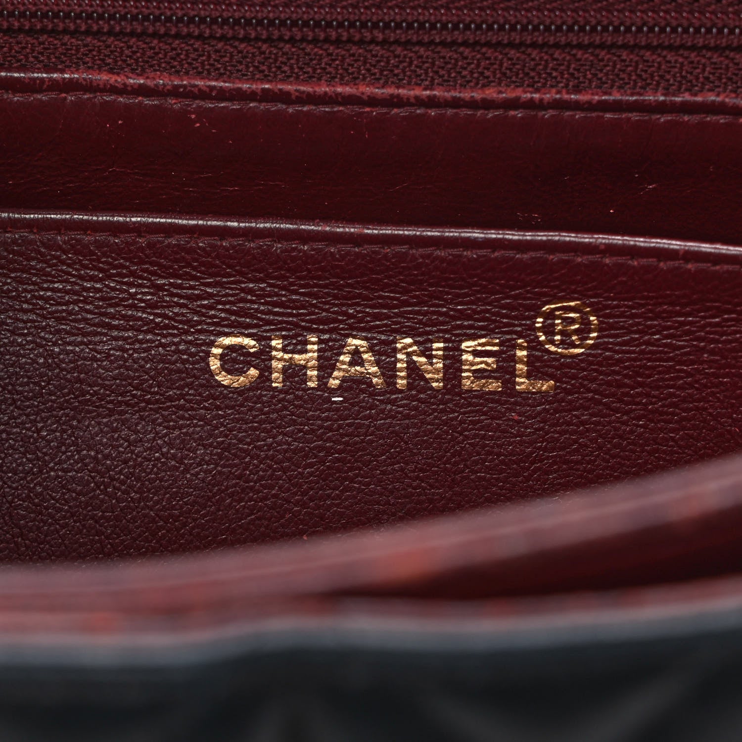 Chanel Lambskin Quilted CC Flap Shoulder Bag Navy 6 of 16
