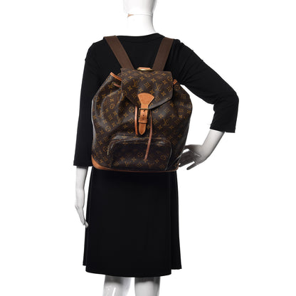 Louis Vuitton Monogram Montsouris GM Backpack 2 of 15