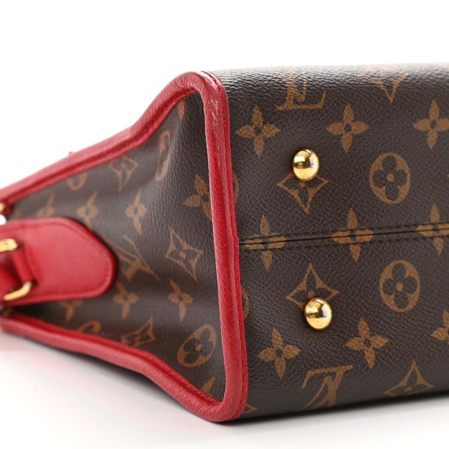 Louis Vuitton Monogram Popincourt PM Red 8 of 15