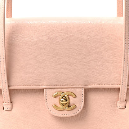 Chanel Shiny Caviar Preppy Coco Small Flap Light Pink 8 of 11