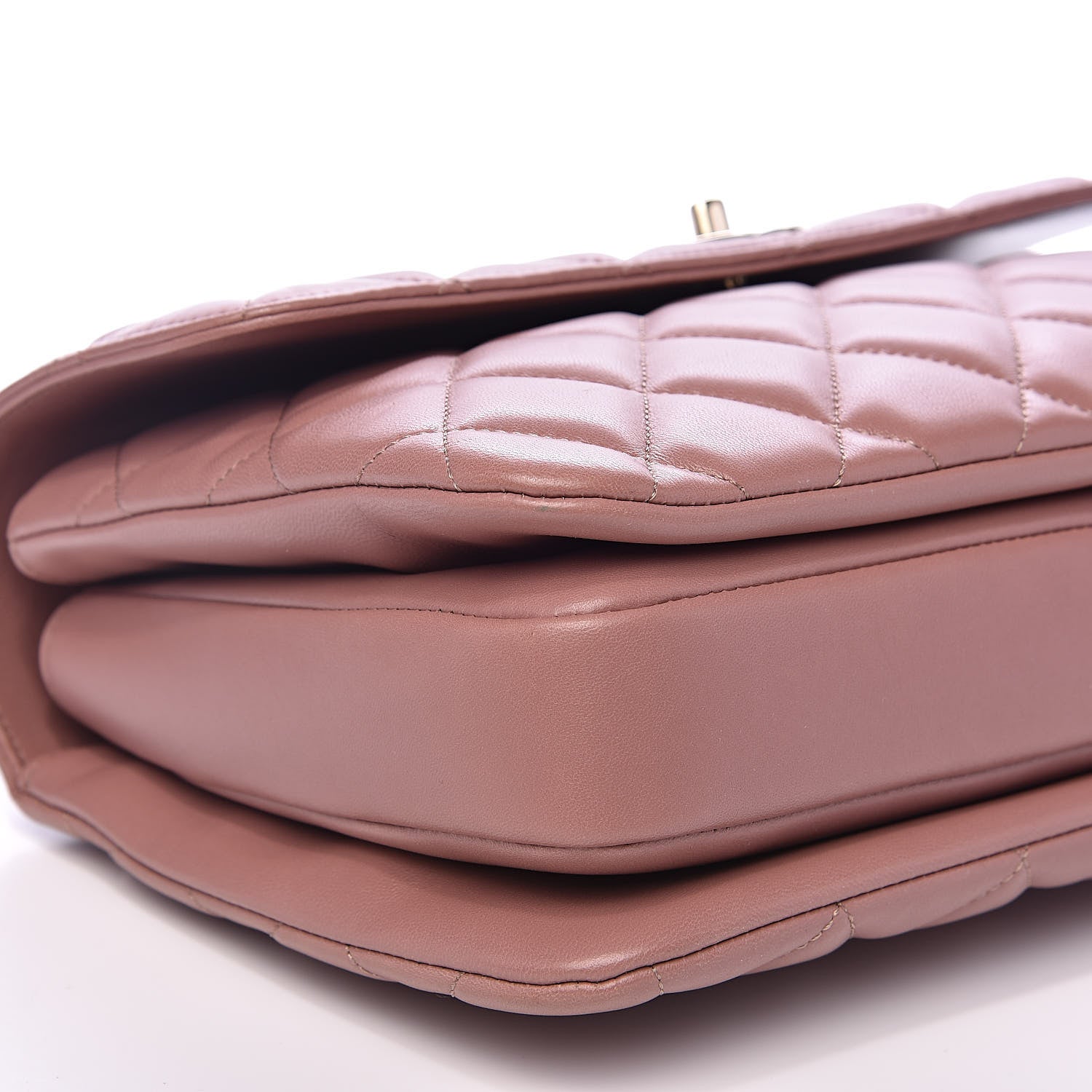 Chanel Lambskin Quilted Medium Trendy CC Flap Dual Handle Bag Pink 9 of 10