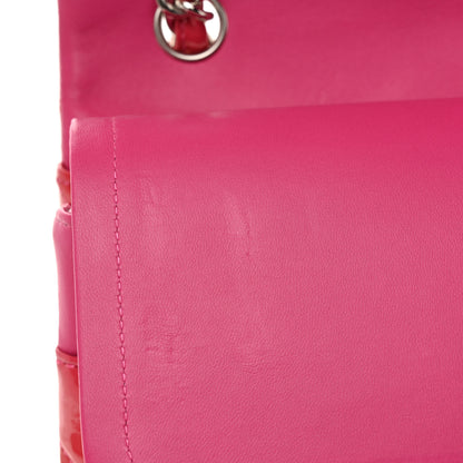 Chanel Patent Quilted Jumbo Double Flap Pink 11 of 11