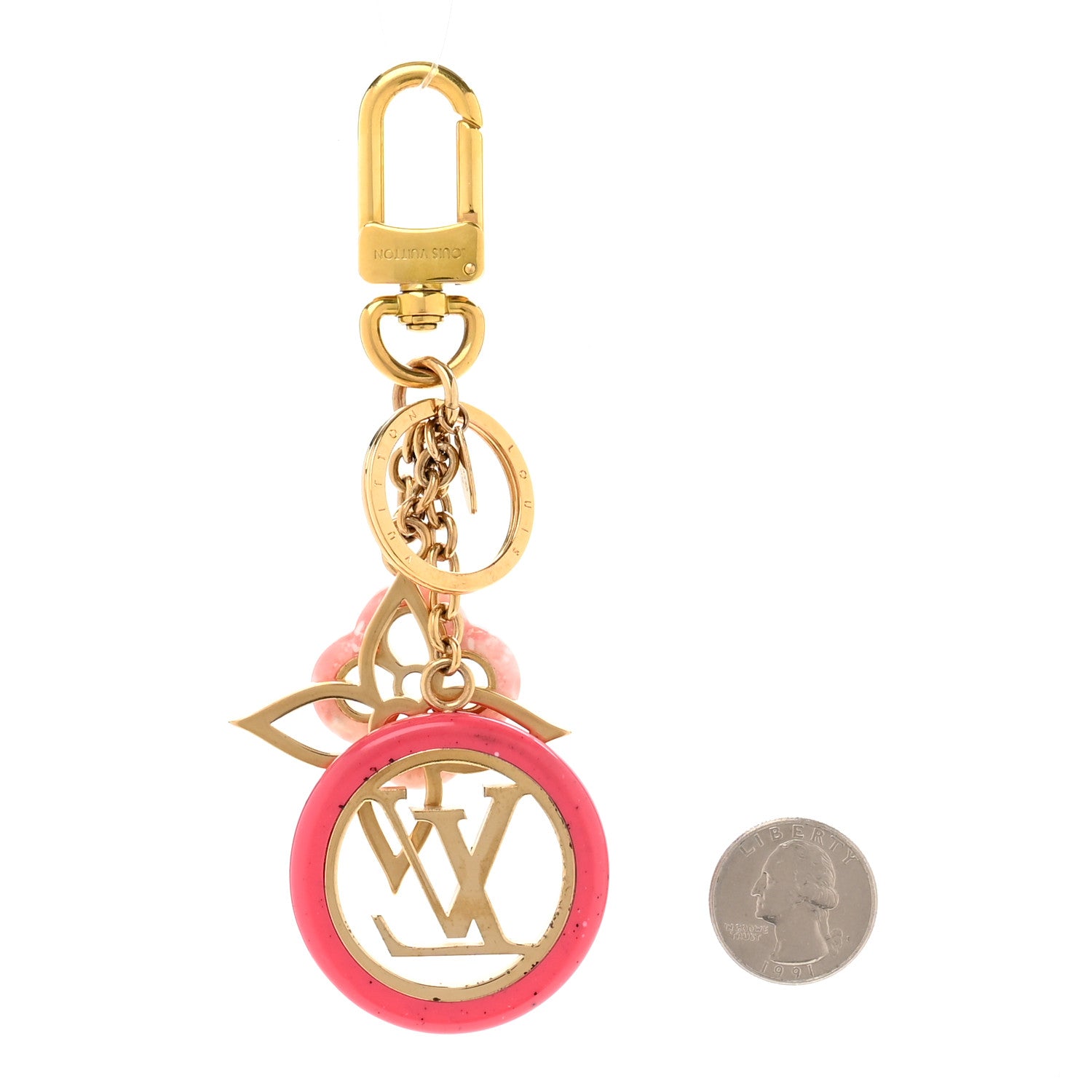 Louis Vuitton Colorline Bag Charm Key Holder 2 of 5