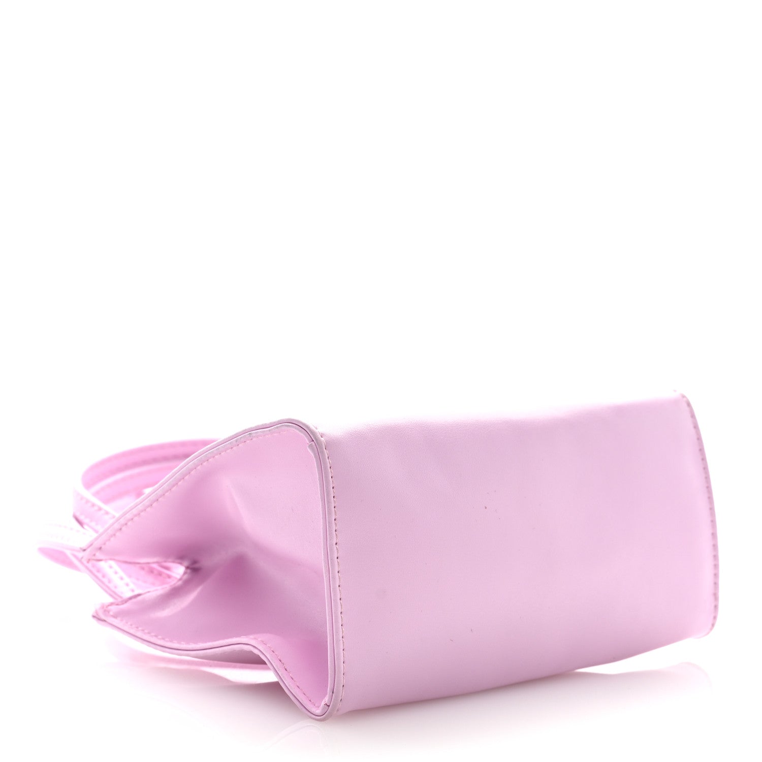 Telfar Vegan Leather Small Shopping Bag Bubblegum 4 of 8