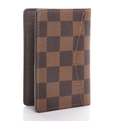 Louis Vuitton Damier Ebene Pocket Organizer NM 3 of 8