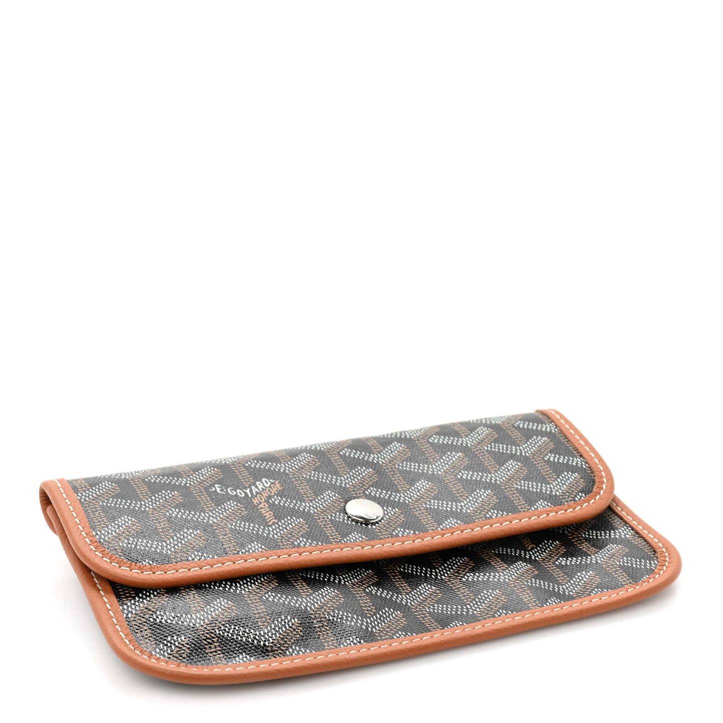 Goyardine Pouch Black Gold