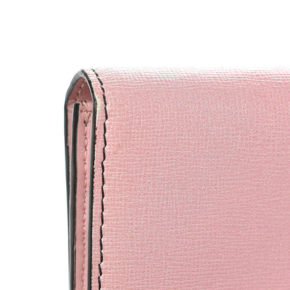 Fendi Vitello Elite Century Hypnoteyes Studded Continental Wallet Bubblegum Multicolor 13 of 15