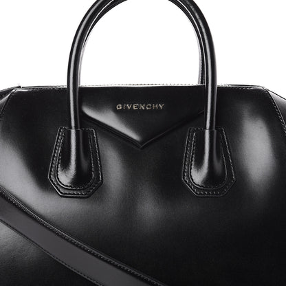 Givenchy Shiny Lord Calfskin Medium Antigona Black 5 of 7