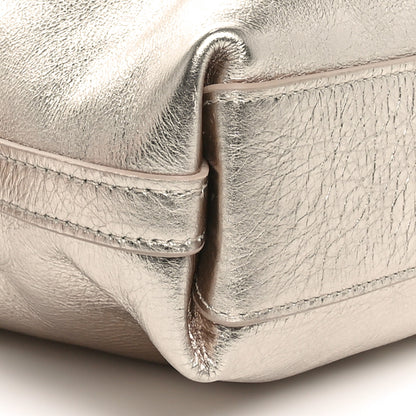 Givenchy Metallic Calfskin Medium Voyou Bag Dusty Gold 9 of 10