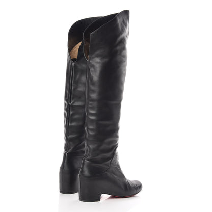 Christian Louboutin Nappa 30 Tall Boots 40 Black 4 of 10