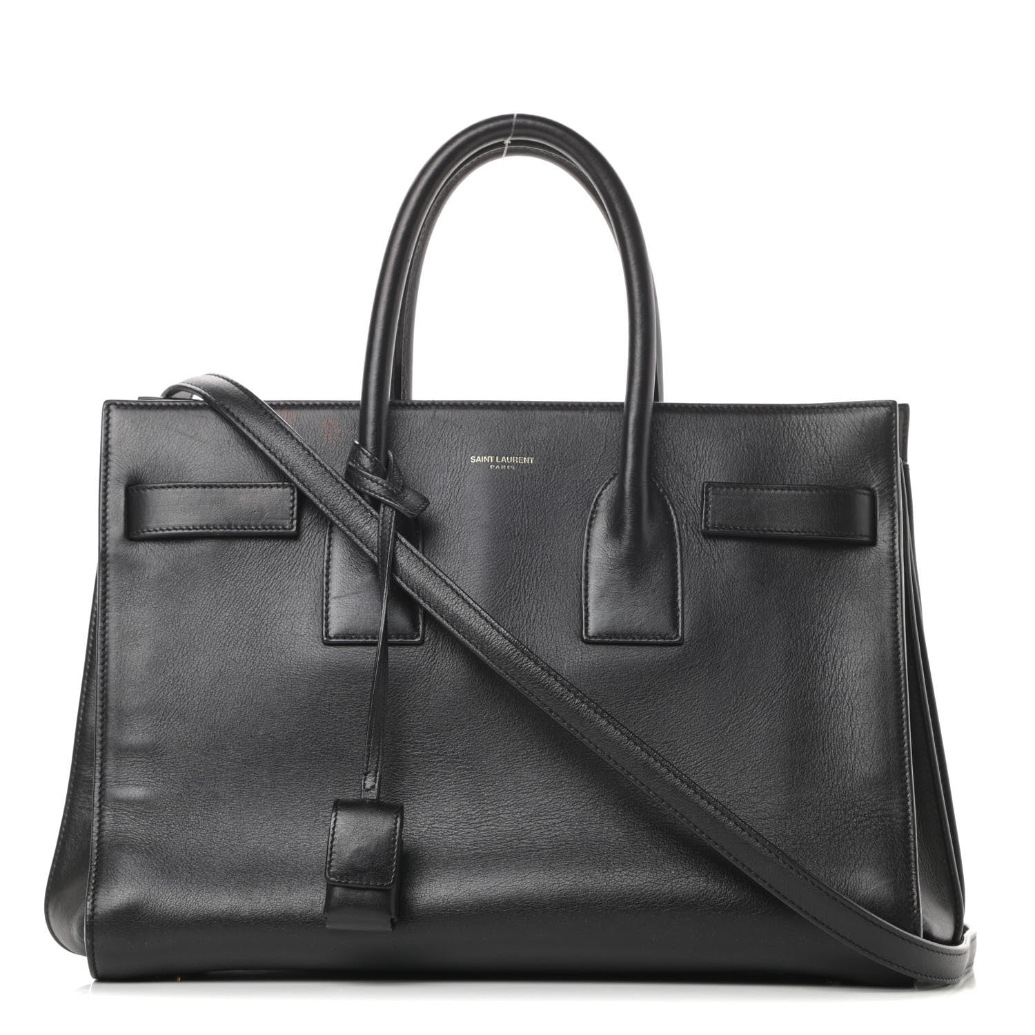 Saint Laurent Calfskin Small Sac De Jour Black 1 of 17