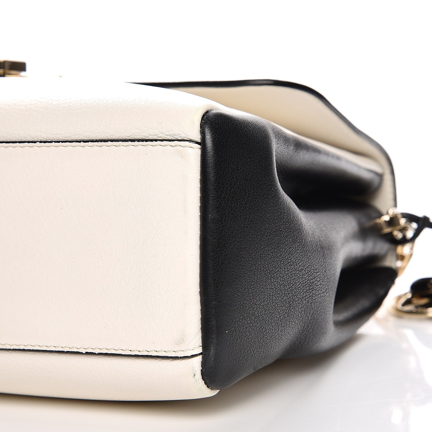 Christian Dior Calfskin Large Diorling Black Latte 9 of 12