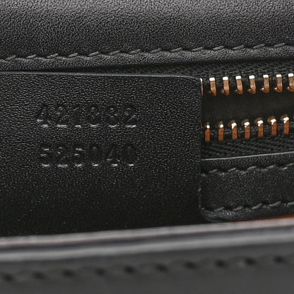 Gucci Calfskin Small Sylvie Shoulder Bag Black 7 of 14