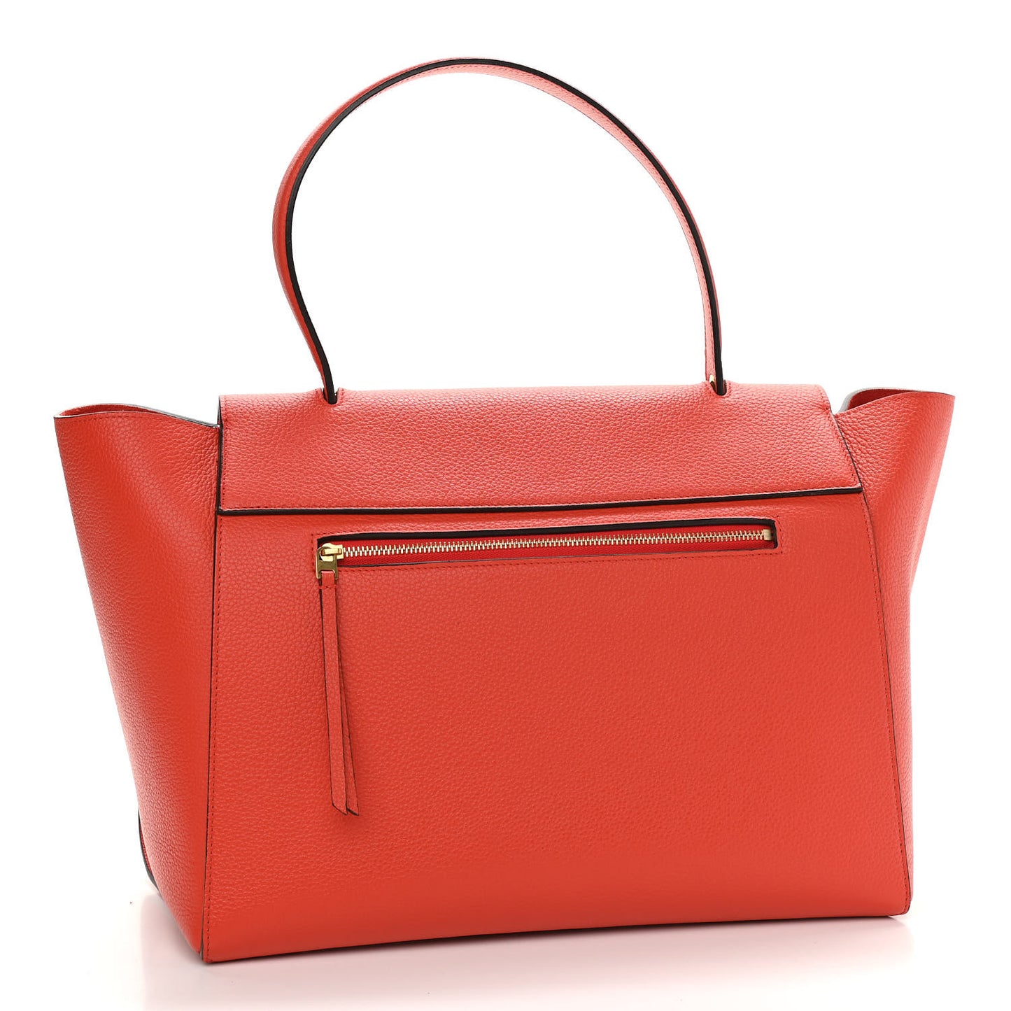 Grained Calfskin Mini Belt Bag Vermillion