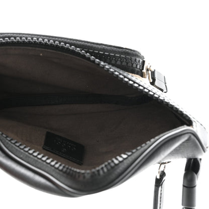 Gucci GG Supreme Monogram Belt Bag Black 6 of 11
