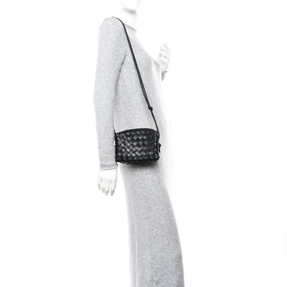 Bottega Veneta Nappa Intrecciato Mini Loop Camera Bag Black 3 of 9