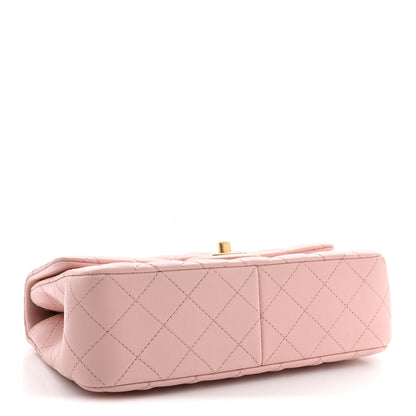 Chanel Lambskin Quilted Small Sweet Camellia Flap Light Pink 4 of 12