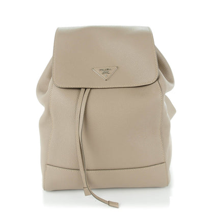 Prada Vitello Daino Cinch Backpack Pomice 1 of 7