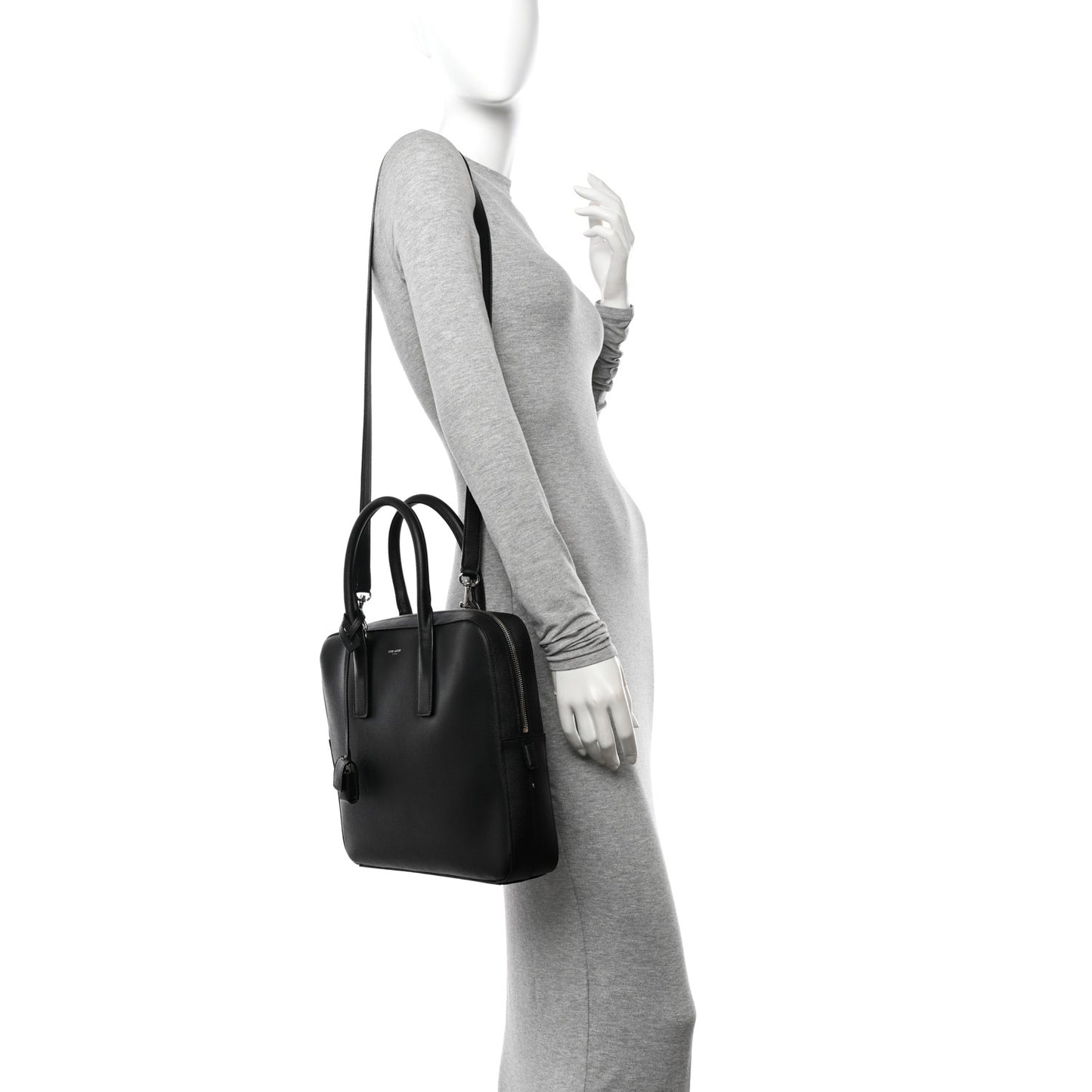 Grain de Poudre Medium Museum Briefcase Black