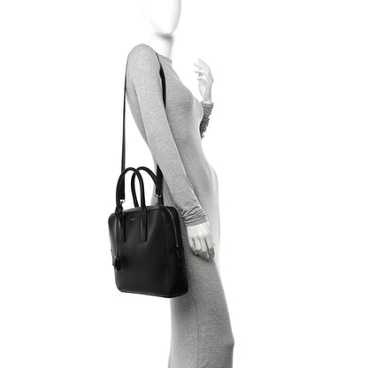 Saint Laurent Grain de Poudre Medium Museum Briefcase Black 2 of 10