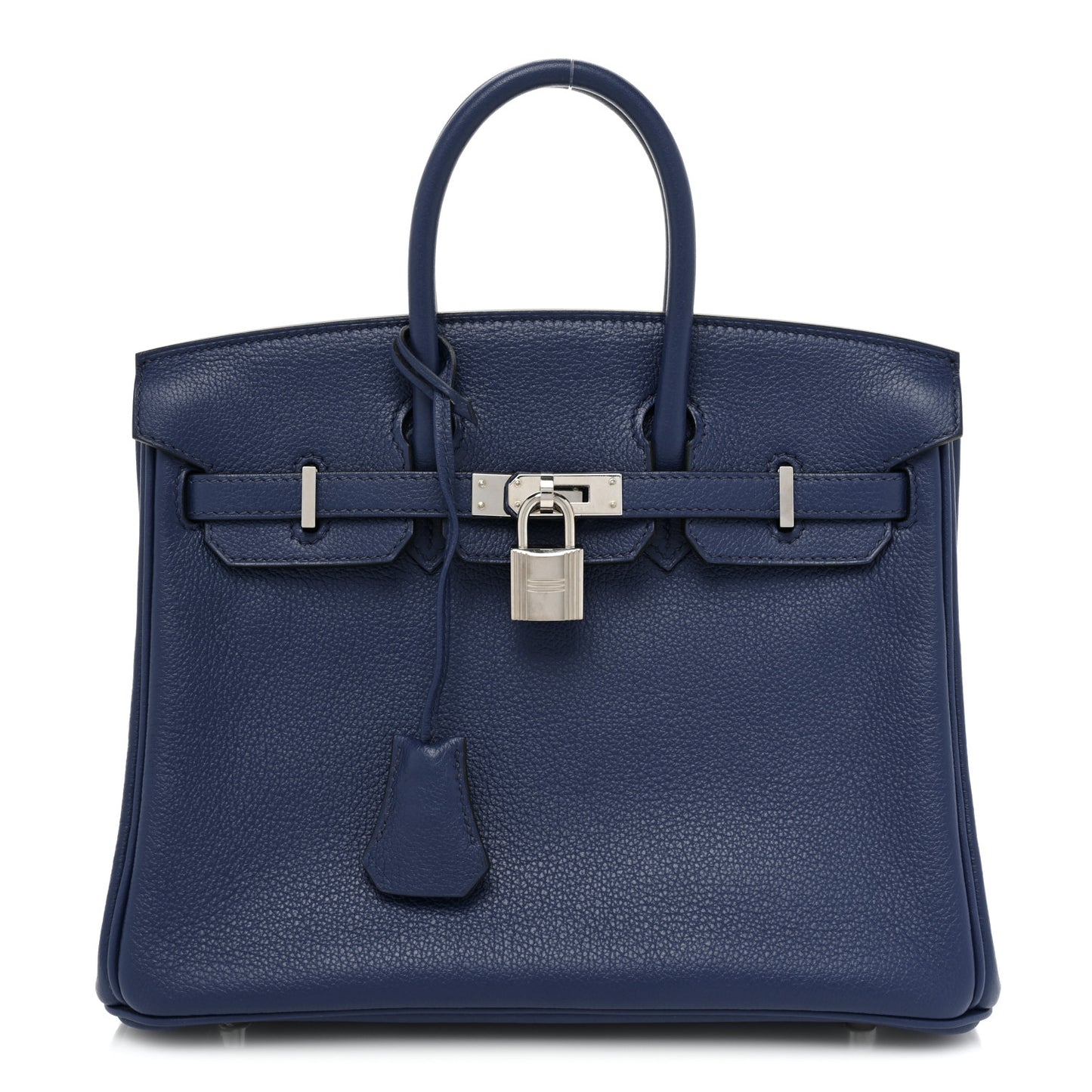 Taurillon Novillo Birkin 25 Bleu Saphir