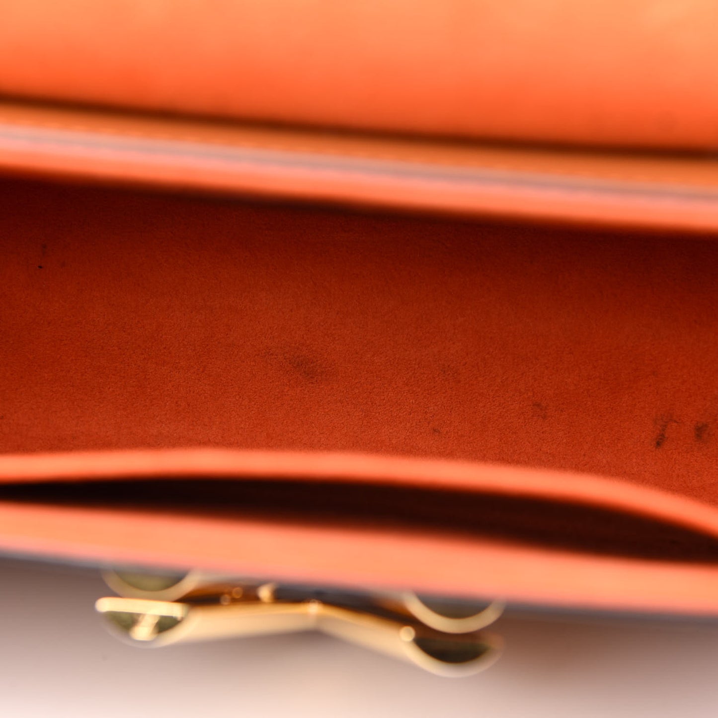 Calfskin Catogram Twist Shoulder Bag MM Marron