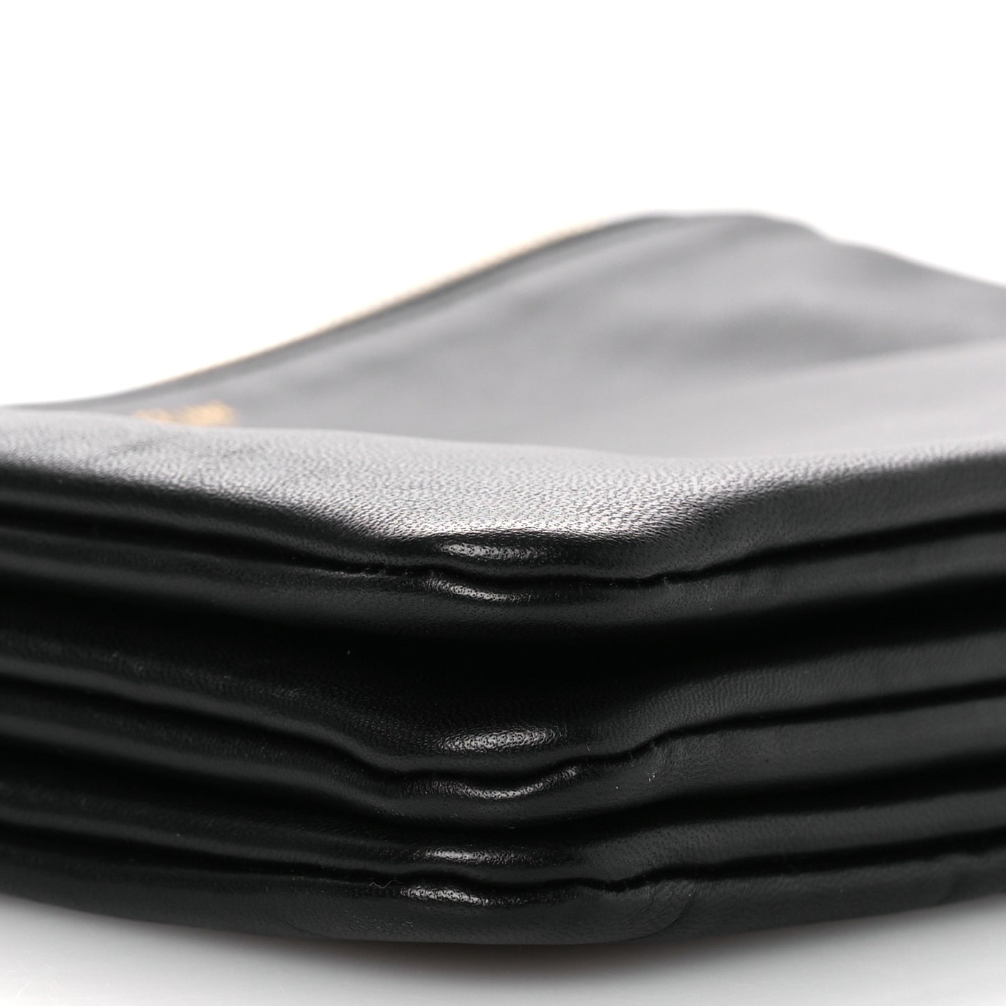 Lambskin Small Trio Crossbody Bag Black
