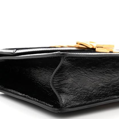 Gucci Velvet GG Monogram Small Sylvie Shoulder Bag Black 9 of 12