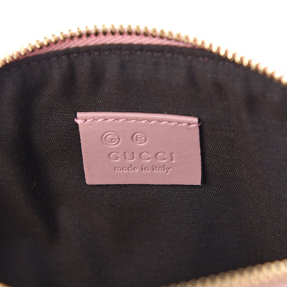 Gucci Microguccissima GG Pouch Cosmetic Case Soft Pink 5 of 8