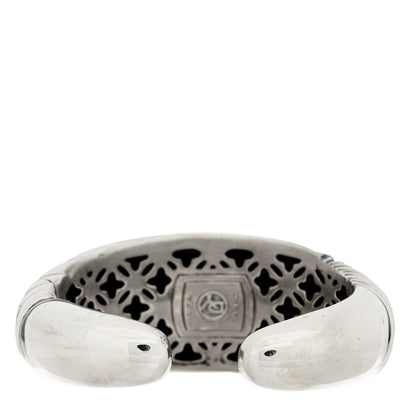 David Yurman Sterling Silver 27mm Sculpted Cable Cuff Bracelet 2 of 4