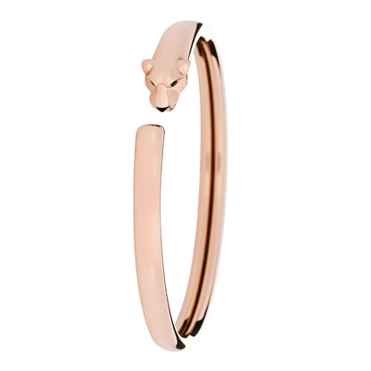 Cartier 18K Pink Gold Tsavorite Black Onyx Panthere De Cartier Bracelet 16 1 of 5