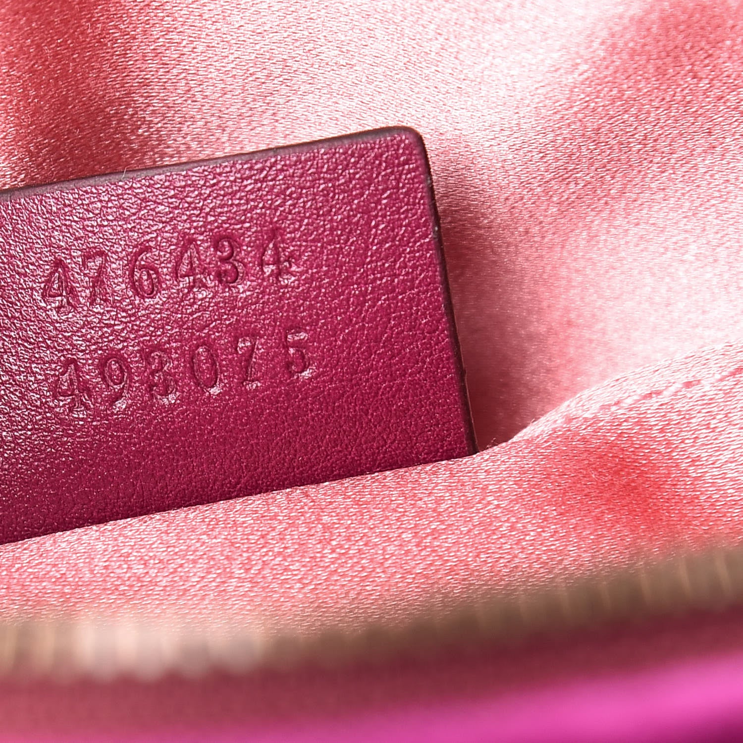 Gucci Velvet Matelasse GG Marmont Belt Bag 75 30 Fuchsia Violet Cyclamen 9 of 10