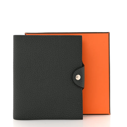 Hermes Togo Ulysse PM Notebook Cover Vert Cypress 9 of 9