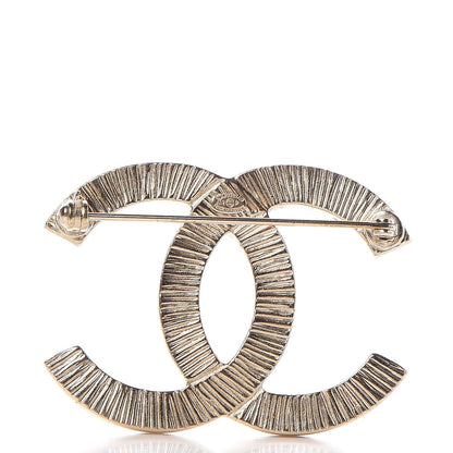 Chanel Pearl Studded CC Brooch Pin 3 of 5