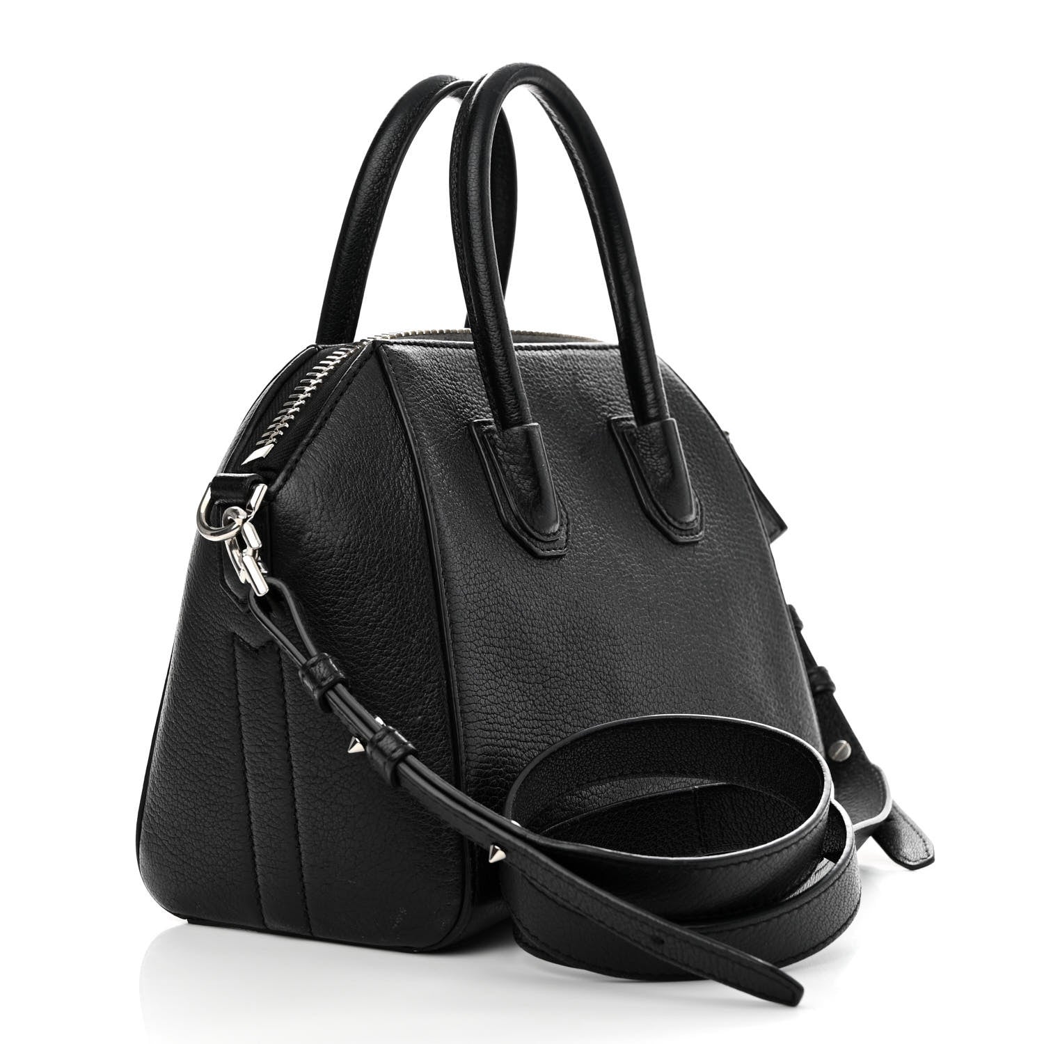 Givenchy Sugar Goatskin Mini Antigona Black 3 of 15