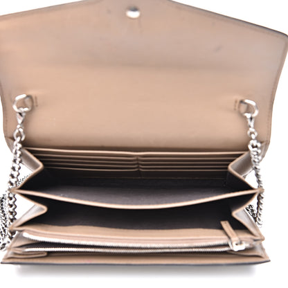 Gucci GG Supreme Monogram Mini Dionysus Chain Wallet Beige Taupe 5 of 17