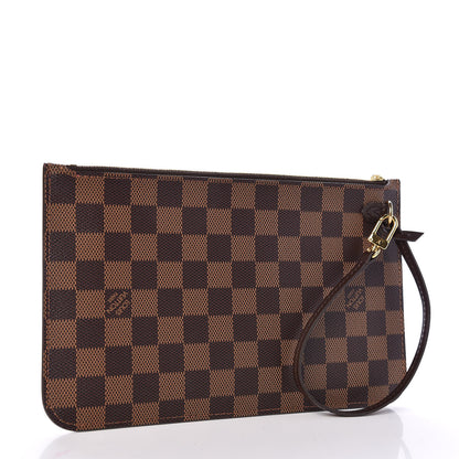 Louis Vuitton Damier Ebene Neverfull MM GM Pochette 3 of 7